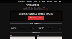 Desktop Screenshot of photoboothto.com